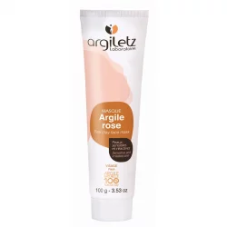 Masque prêt à l'emploi argile rose - 100g - Argiletz