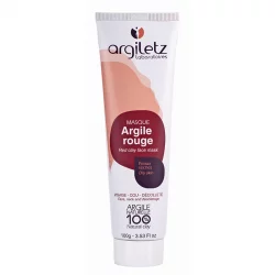 Masque prêt à l'emploi argile rouge - 100g - Argiletz
