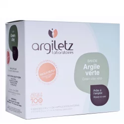 Bandes d'argile verte - 2 bandes - Argiletz