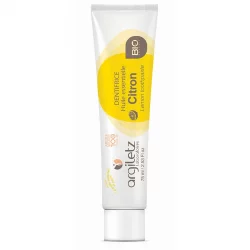 Dentifrice BIO argile blanche, argile jaune & citron - 75ml - Argiletz