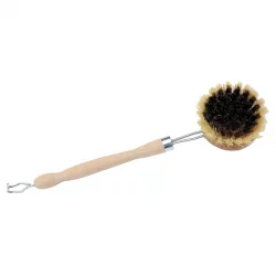 Brosse vaisselle laiton & fibre - La droguerie écologique