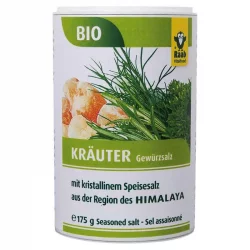 BIO-Kräutersalz mit Salz aus Himalaya - 175g - Raab Vitalfood