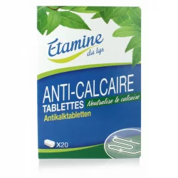 Ökologische Anti-Kalk Tabletten ohne Parfüm - 20 Tabletten - Etamine du Lys