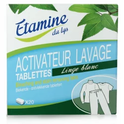 Ökologische Tabletten Aktivator weisse Wäsche - 400g - Etamine du Lys