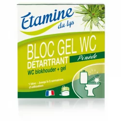 Bloc gel WC détartrant écologique pin & eucalyptus - 50ml - Etamine du Lys