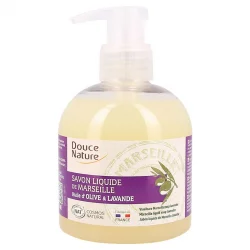 Natürliche Marseiller Flüssigseife Olivenöl & Lavendel - 300ml - Douce Nature