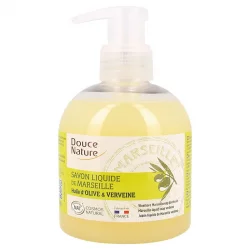 Natürliche Marseiller Flüssigseife Olive & Eisenkraut - 300ml - Douce Nature