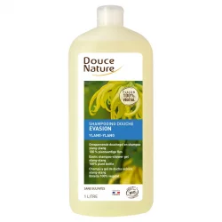 BIO-Shampoo Duschgel Evasion Ylang-Ylang - 1l - Douce Nature
