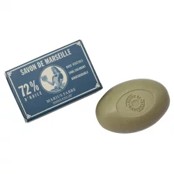 Savon de Marseille vert à l'huile d'olive - 150g - Marius Fabre