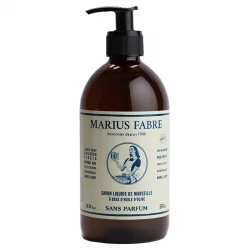 Savon liquide de Marseille sans parfum - 500ml - Marius Fabre Nature