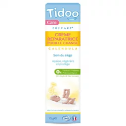 Crème réparatrice pour le change bébé BIO calendula - Erycare - 75g - Tidoo Care