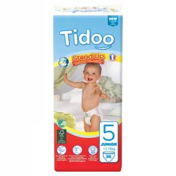 Culottes d'apprentissage ECO Taille 5 L 12-18 kg - 36 pièces - Tidoo