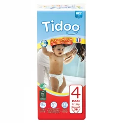 Culottes d'apprentissage ECO Taille 4 M 8-15 kg - 38 pièces - Tidoo