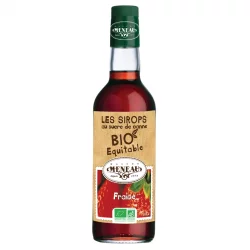 Sirop de fraise BIO - 50cl - Meneau