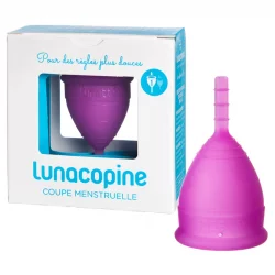 Menstruationstasse violett - Grösse 1 - 1 Stück - Lunacopine