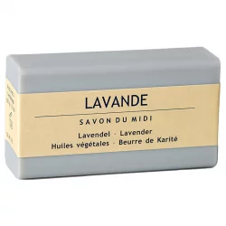 Savon au beurre de karité & lavande - 100g - Savon du Midi