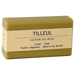 Savon au beurre de karité & tilleul - 100g - Savon du Midi