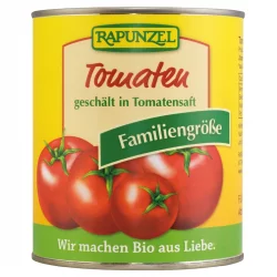 Tomates entières pelées en conserve BIO - 800g - Rapunzel