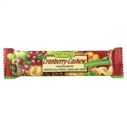 BIO-Fruchtschnitte Cranberry-Cashew - 40g - Rapunzel