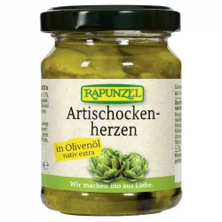 BIO-Artischockenherzen in Olivenöl - 120g - Rapunzel