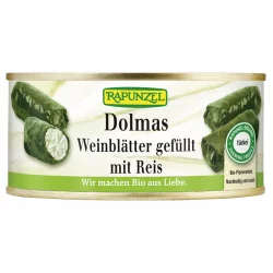 BIO-Dolmas Weinblätter gefüllt mit Reis - 280g - Rapunzel