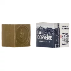 Savon de Marseille vert à l'huile d'olive - 200g - La Corvette