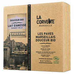 Coffret pavés de marseillais douceur BIO - La Corvette