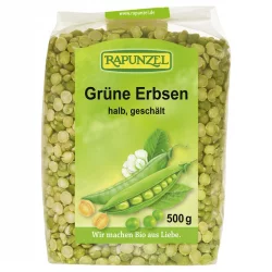 Grüne BIO-Erbsen - 500g - Rapunzel
