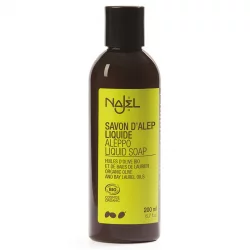 Flüssige BIO-Aleppo Seife Oliven & Lorbeer - 200ml - Najel