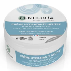 Crème hydratante neutre hypoallergénique BIO aloe vera - 100ml - Centifolia