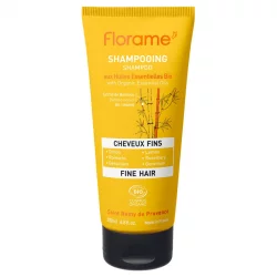 Shampooing cheveux fins BIO citron, romarin & géranium - 200ml - Florame