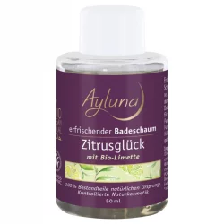 Erfrischender BIO-Badeschaum Zitrus & Limette - 50ml - Ayluna