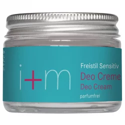 Déodorant crème sans parfum BIO - 30ml - i+m Naturkosmetik Berlin Freistil Sensitiv