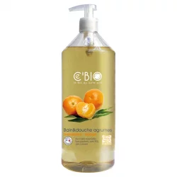 Bain & douche BIO mandarine & orange - 1l - Ce'BIO