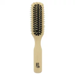 Petite brosse à cheveux ronde en bois - Maison Durable