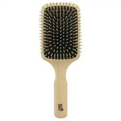 Brosse plate rectangulaire en hêtre & picots droits en bois - Kost Kamm