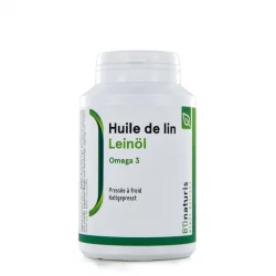 Huile de lin 500 mg 180 capsules - BIOnaturis