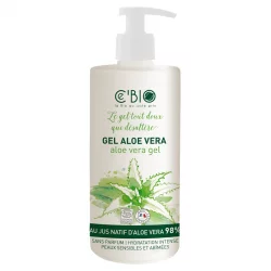 Gel aloe vera BIO sans parfum - 500ml - Ce'BIO