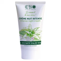 Crème de nuit BIO aloe vera - 50ml - Ce'BIO