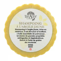 Shampooing BIO à l'argile jaune - 70g - terAter