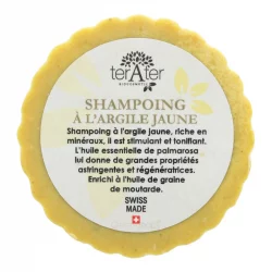 Festes BIO-Shampoo mit gelber Tonerde - 70g - terAter