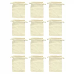 12 cotton bags