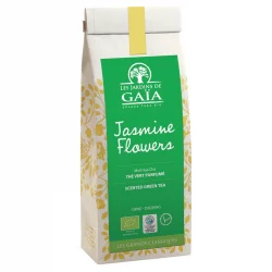 Jasmine Flowers thé vert Moli Hua Cha BIO - 100g - Les Jardins de Gaïa
