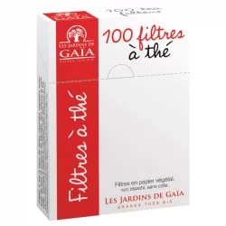 Filtres à thé en papier de chanvre - 100 pièces - Les Jardins de Gaïa