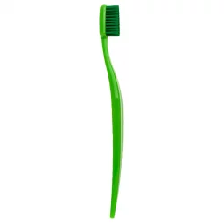 Brosse à dents en résidus de bois Vert Medium Soft Nylon - Biobrush