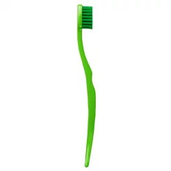 Brosse à dents enfant en résidus de bois Vert Medium Soft Nylon - Biobrush