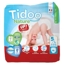 Culottes d'apprentissage ECO Taille 5 L 12-18 kg - 18 pièces - Tidoo