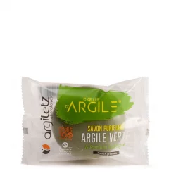 Savon purifiant BIO argile verte & cologne - 100g - Argiletz