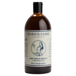 Savon liquide de Marseille au pin parasol - 1l - Marius Fabre