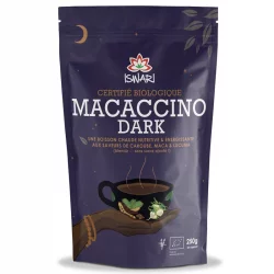 Boisson Macaccino Dark caroube, maca & lucuma BIO - 250g - Iswari